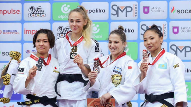 Lo hizo otra vez: medalla de bronce para Pareto en el Mundial de Bakú