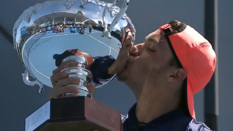 Gustavo Fernandez ganó el Australian Open