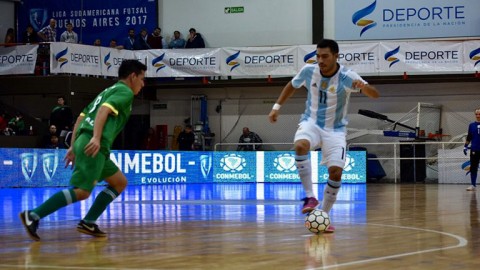 Gran comienzo de argentina en la Liga Sudamericana de Fútsal