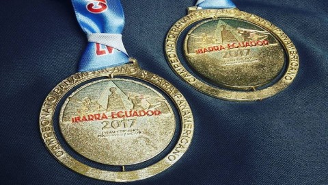 Campeones panamericanos de canotaje