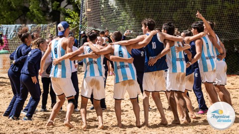 El Beach Handball juvenil sacó doble pasaje a Grecia